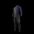 Mystic - Star FullSuit 5/3mm Bzip - Global Blue